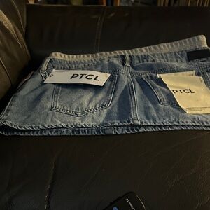 PTCL Denim Mini Skirt - Blue